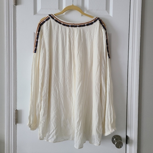 NWT Soft Surrondings Emnroidered Boho Top - Picture 3 of 5